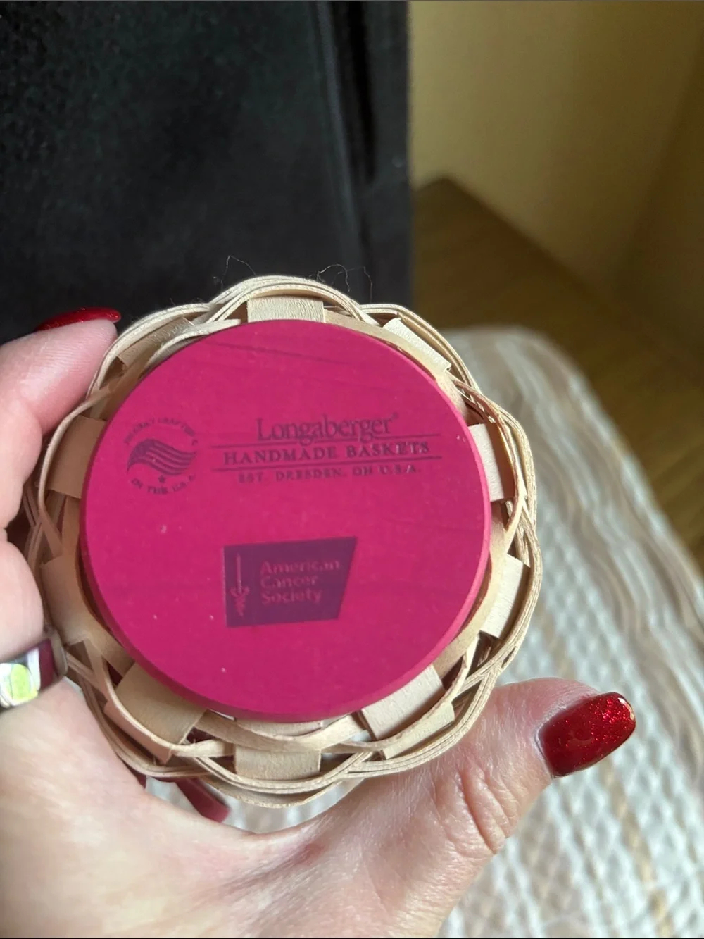 Longaberger 2013 Horizon of Hope Basket Set